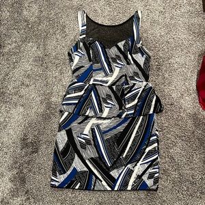 Semi formal peplum dress